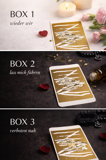 Verboten nah – Snexy Erlebnis-Box | Das intensivste Erlebnis für mutige Paare