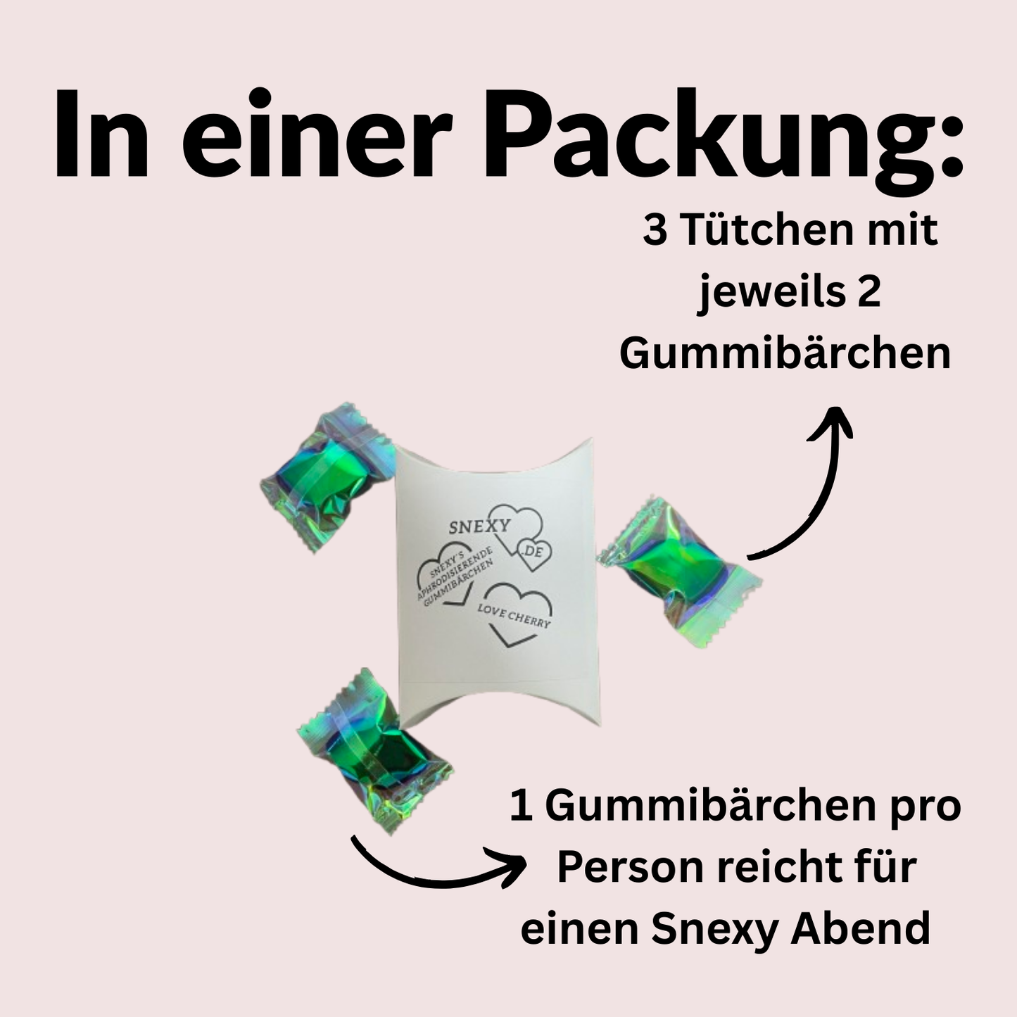 Aphrodisierende Gummibärchen